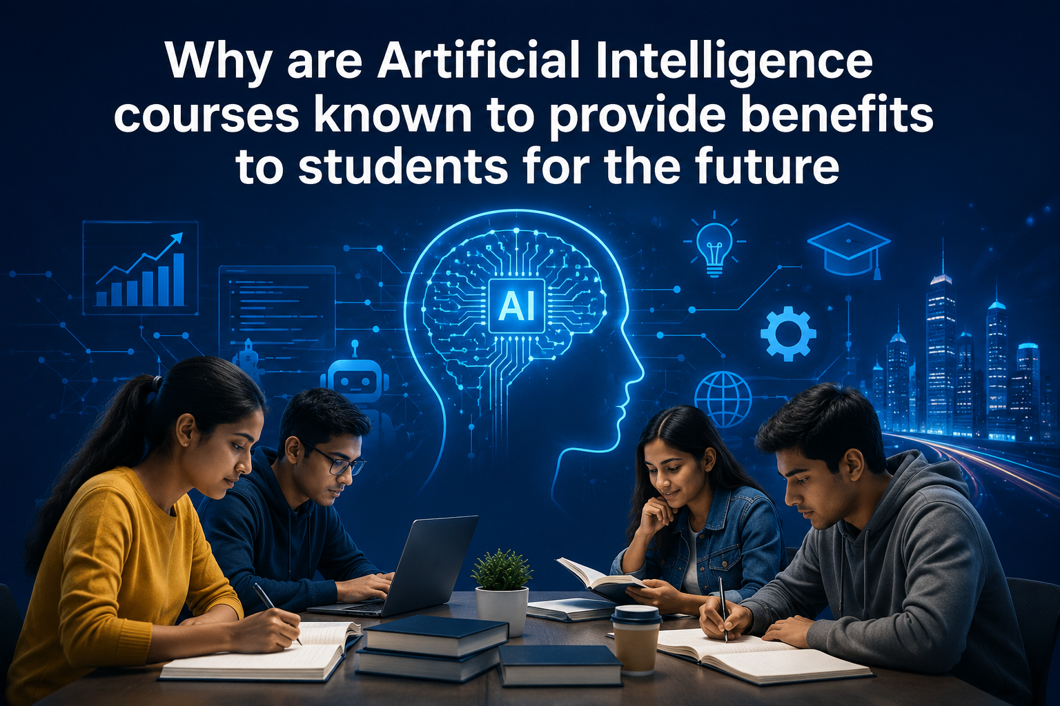 Why are Artificial Intelligence courses known to provide benefits to students for the future?