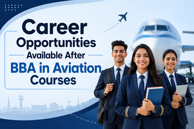Career Opportunities Available After BBA in Aviation Courses