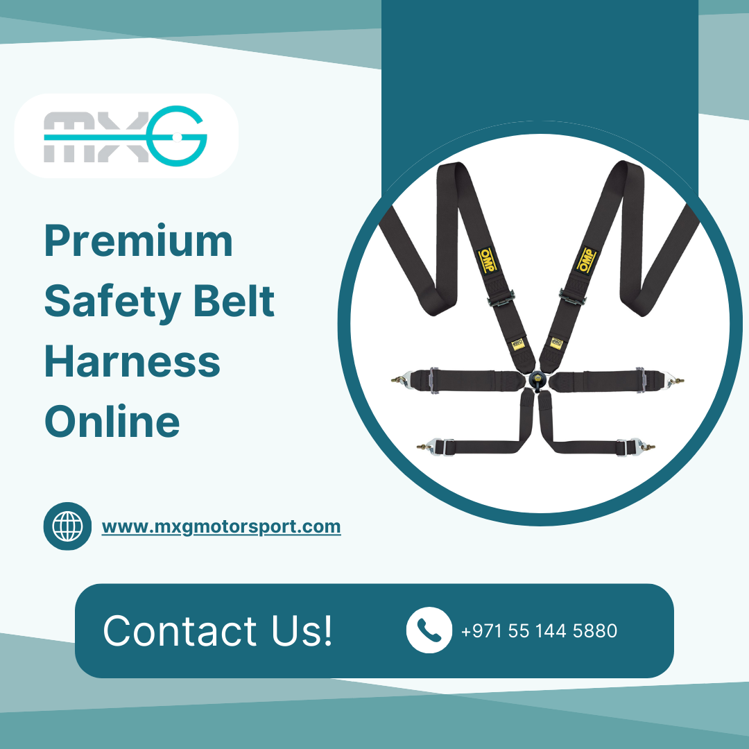 Stay Safe with Maximum G Motorsport's Premium Safety Belt Harness
