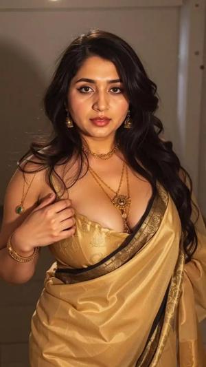 Indian Mom Mouth Fucked & Underarms Licked By Her Son and His Friend