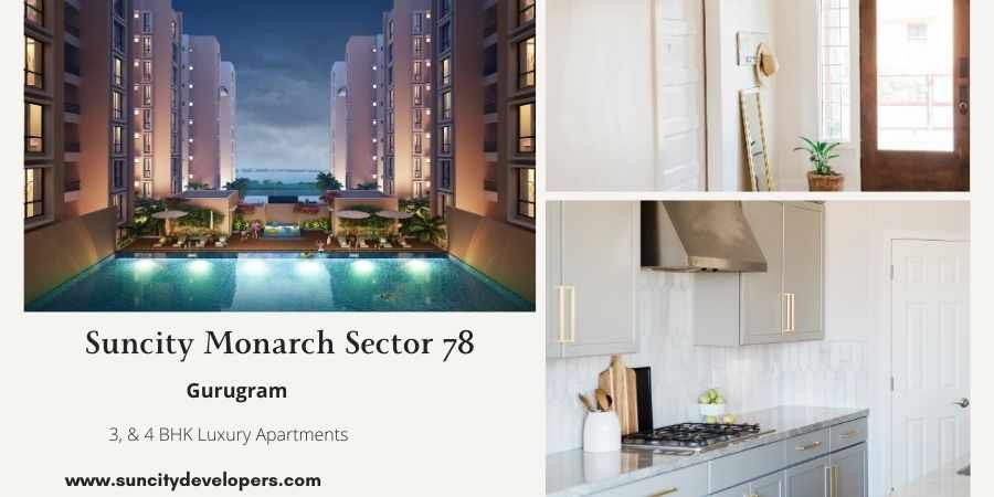 Suncity Monarch Sector 78 -   3 And 4 BHK Apartments For Sale