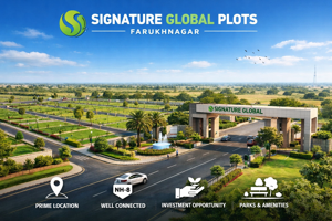 Signature Global Plots Farukhnagar: A Smart Choice for Modern Living