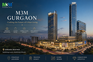 M3M Gurgaon: A New Era of Luxury Living and Commercial Excellence