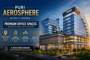 Puri Aerosphere Sector 111 Gurgaon – A New Commercial Landmark