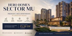 Hero Homes Sector MU Greater Noida – Price, Floor Plans & Amenities