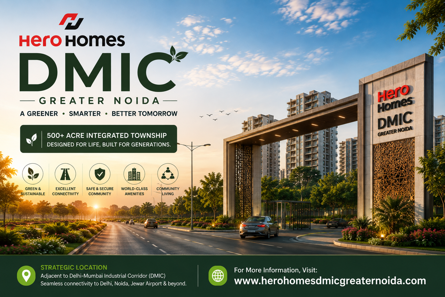 Hero Homes DMIC, Greater Noida