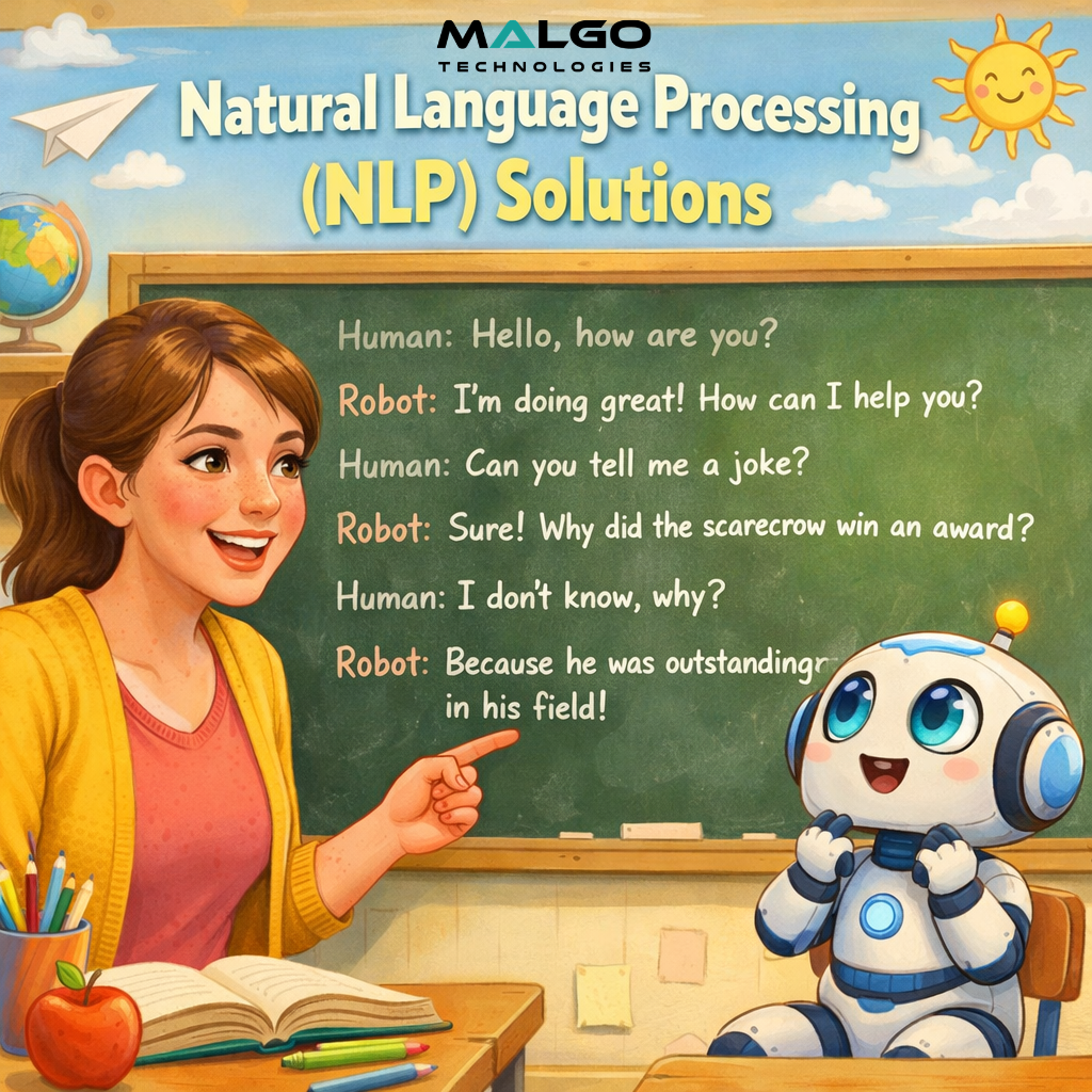 NLP Solutions for Enterprises: End-to-End AI Language Systems for Intelligent Business Automation