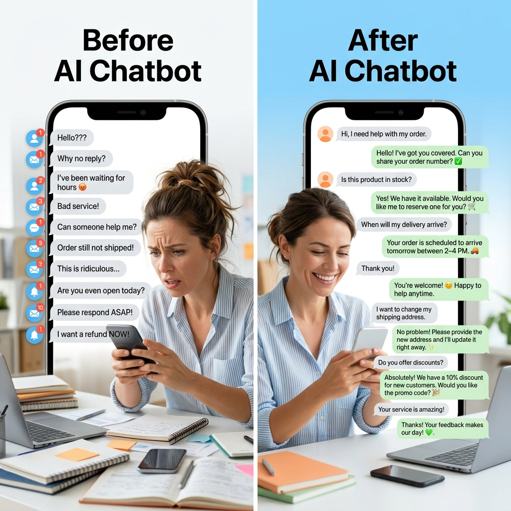 AI Chatbot Development: Enhancing Customer Support and Business Efficiency