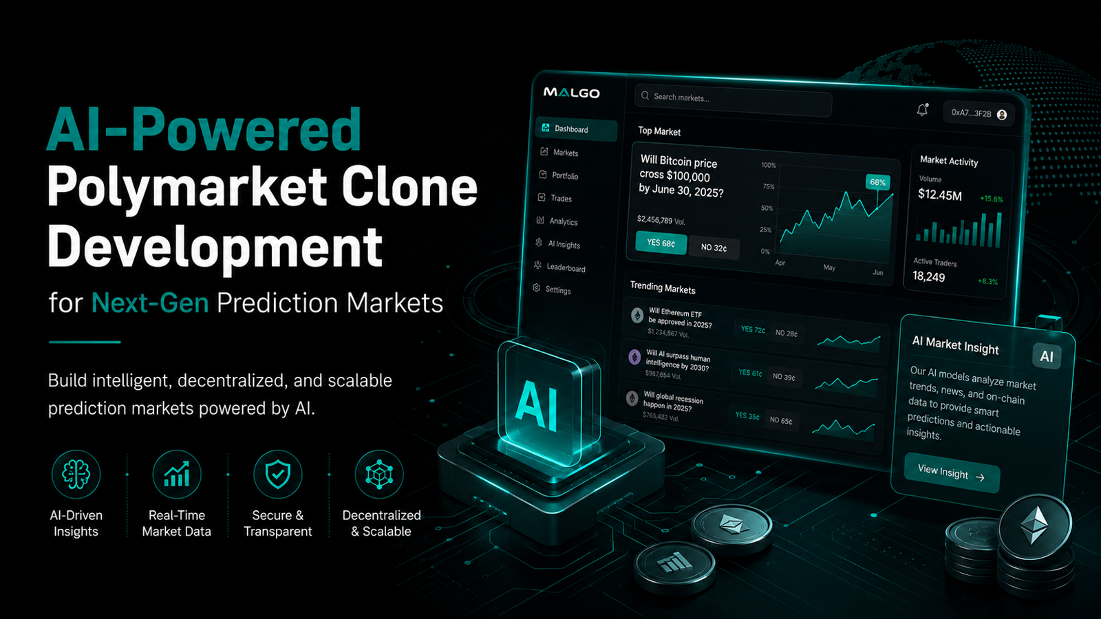 Polymarket Clone Development: Build an Intelligent Web3 Prediction Market Like Polymarket
