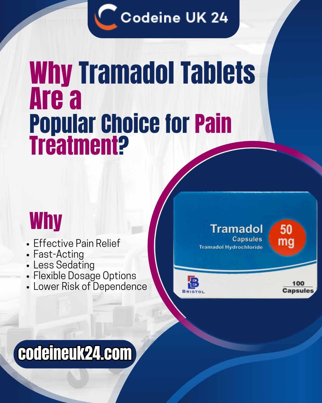Why Tramadol Tablets Are a Popular Choice for Pain Treatment?