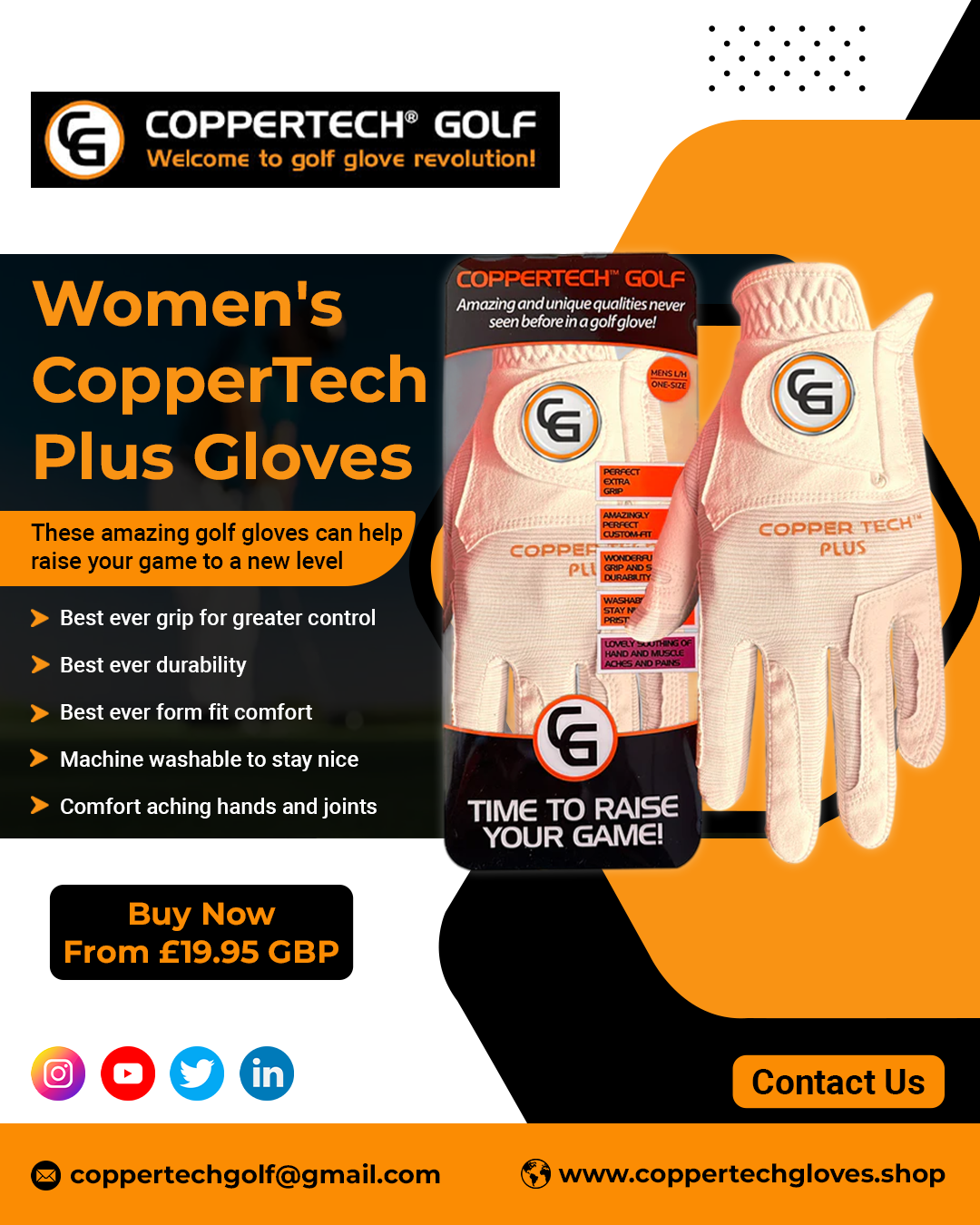 Best Golf Gloves for Women and Men – Coppertec Golf Ltd