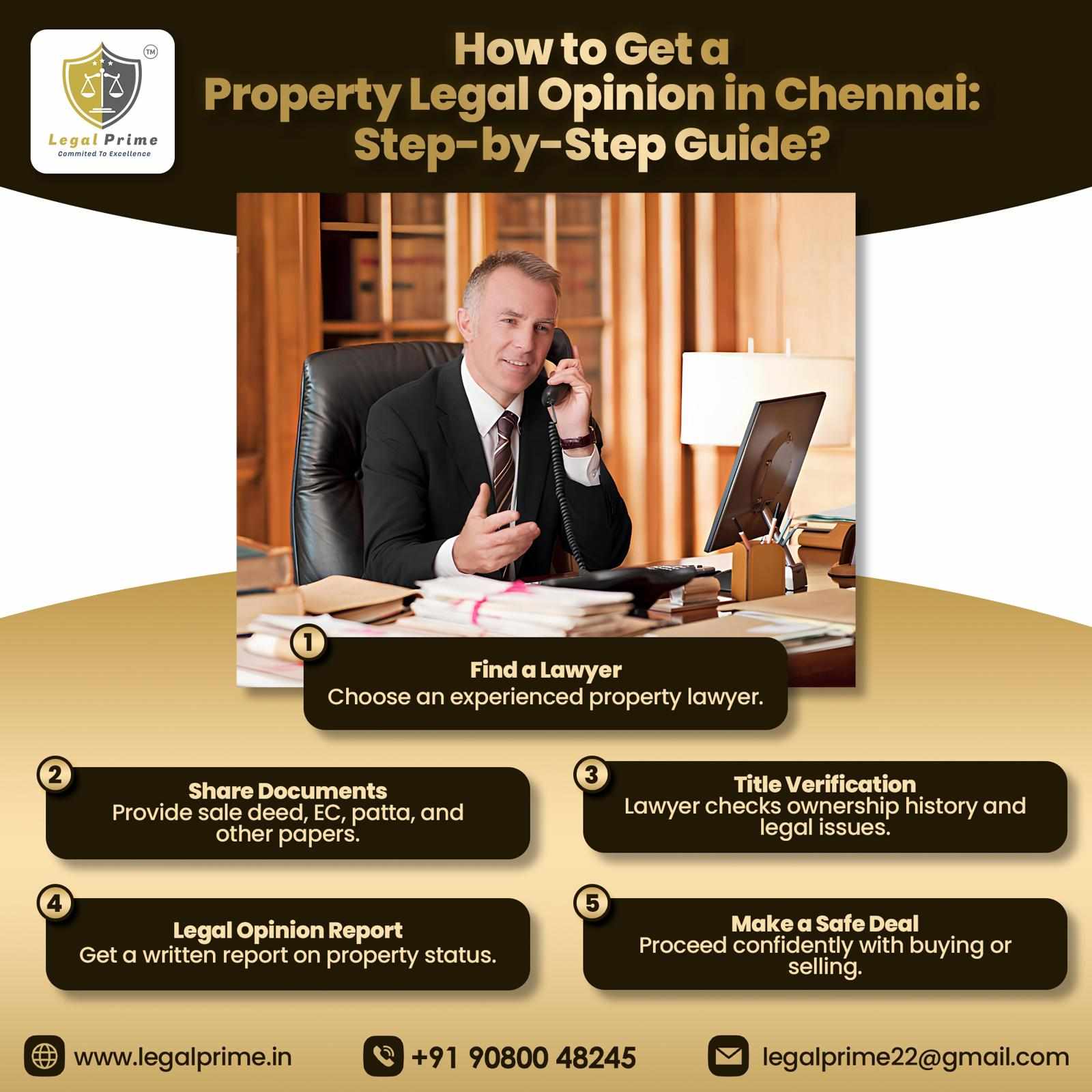 Property legal opinion in chennai