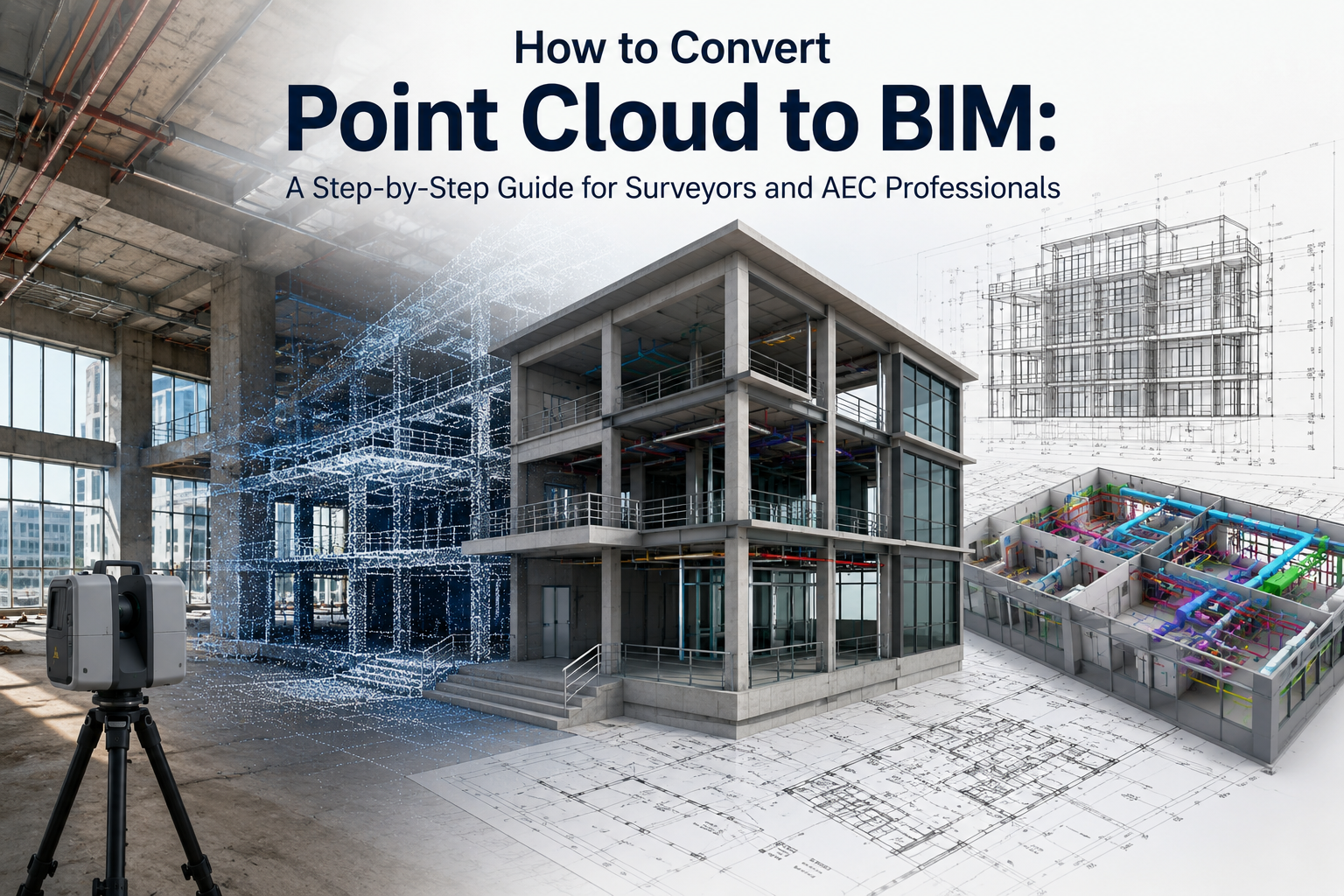 How to Convert Point Cloud to BIM: A Step-by-Step Guide for Surveyors and AEC Professionals