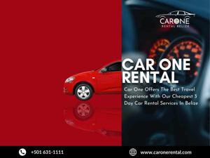 Cheapest 3-day Car Rentals In Belize | Car-One Rental Belize