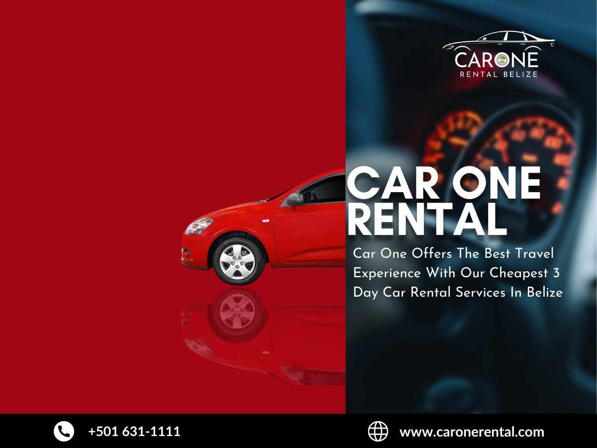 Affordable 3-Day Car Rentals in Belize | Car One Rental Belize