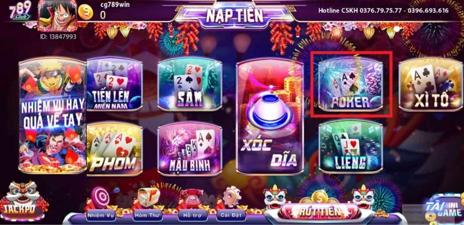 15 phút nắm vững cơ bản Poker 789 Club (người mới)