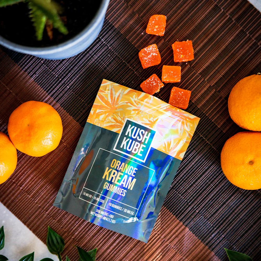 Orange Edibles Gummies