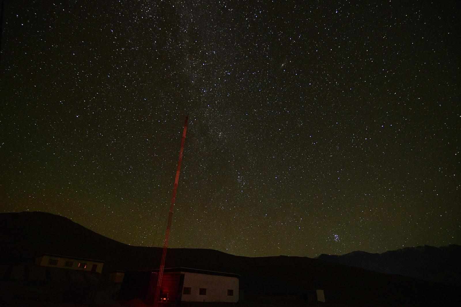 Nights in dark Hanle: Stars, galaxies and even a supernova