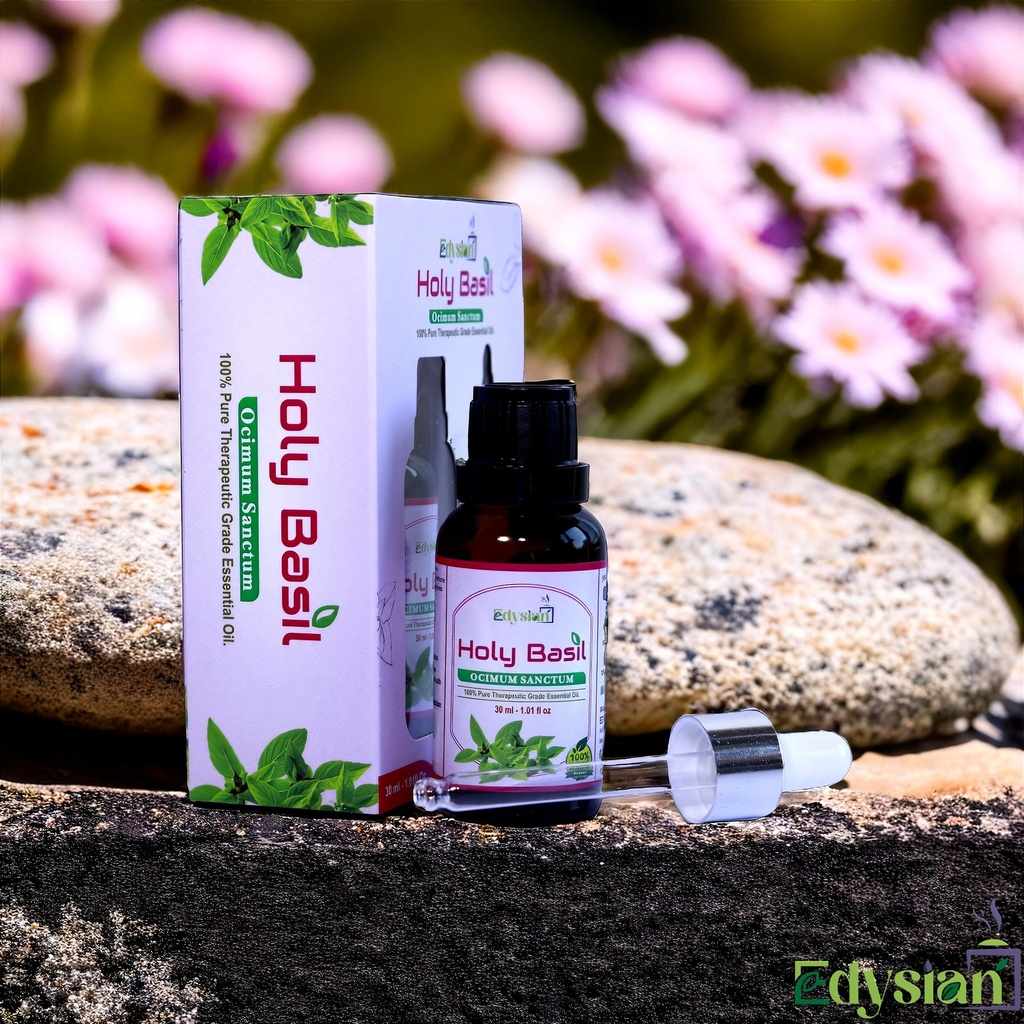 Holy Basil Essential Oil – Nature’s Elixir for Mind & Body 🌿✨
