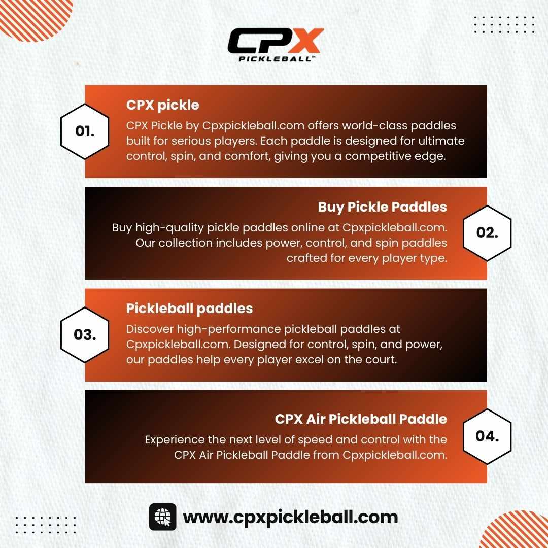 CPX Pickle | Premium Pickleball Paddles & Gear | Cpxpickleball.com
