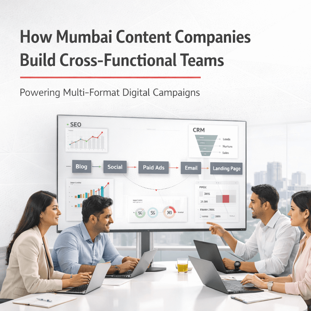 How Content Writing Companies in Mumbai Build Cross-Functional Teams