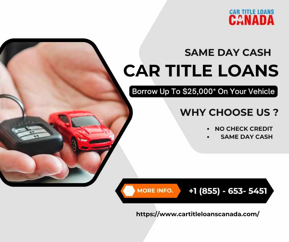 Car Title Loans – Fast Cash, No Credit Check, Same-Day Approval
