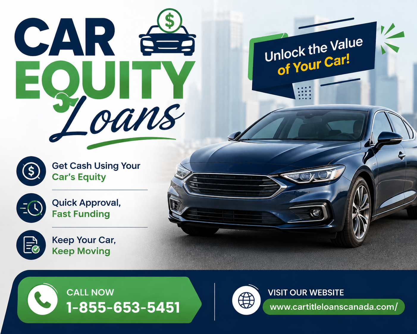 Fast Car Equity Loans with Easy Approval and Same-Day Cash Access