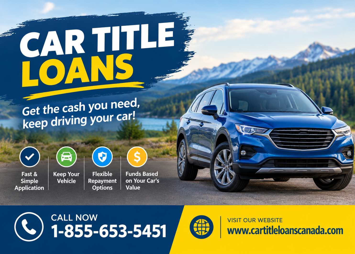 Find Practical Cash Solutions for Vehicle Owners With Car Title Loans Burlington