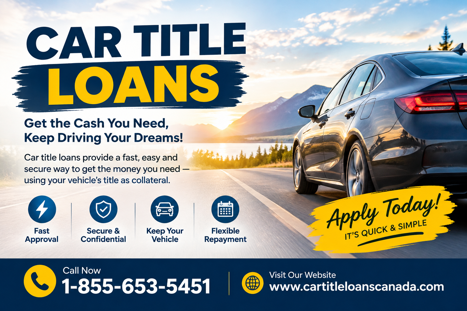 Car Title Loans Cranbrook – Fast & Easy Auto Title Loan Solutions