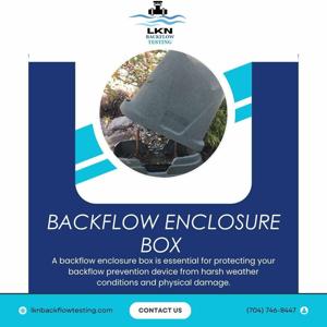 Backflow Enclosure Irrigation | LKN Backflow testing