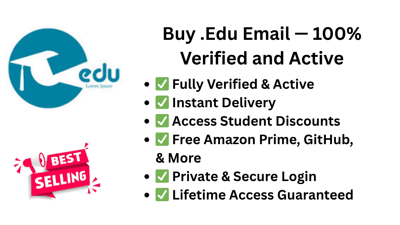 Buy Edu Email accounts at cheap rates