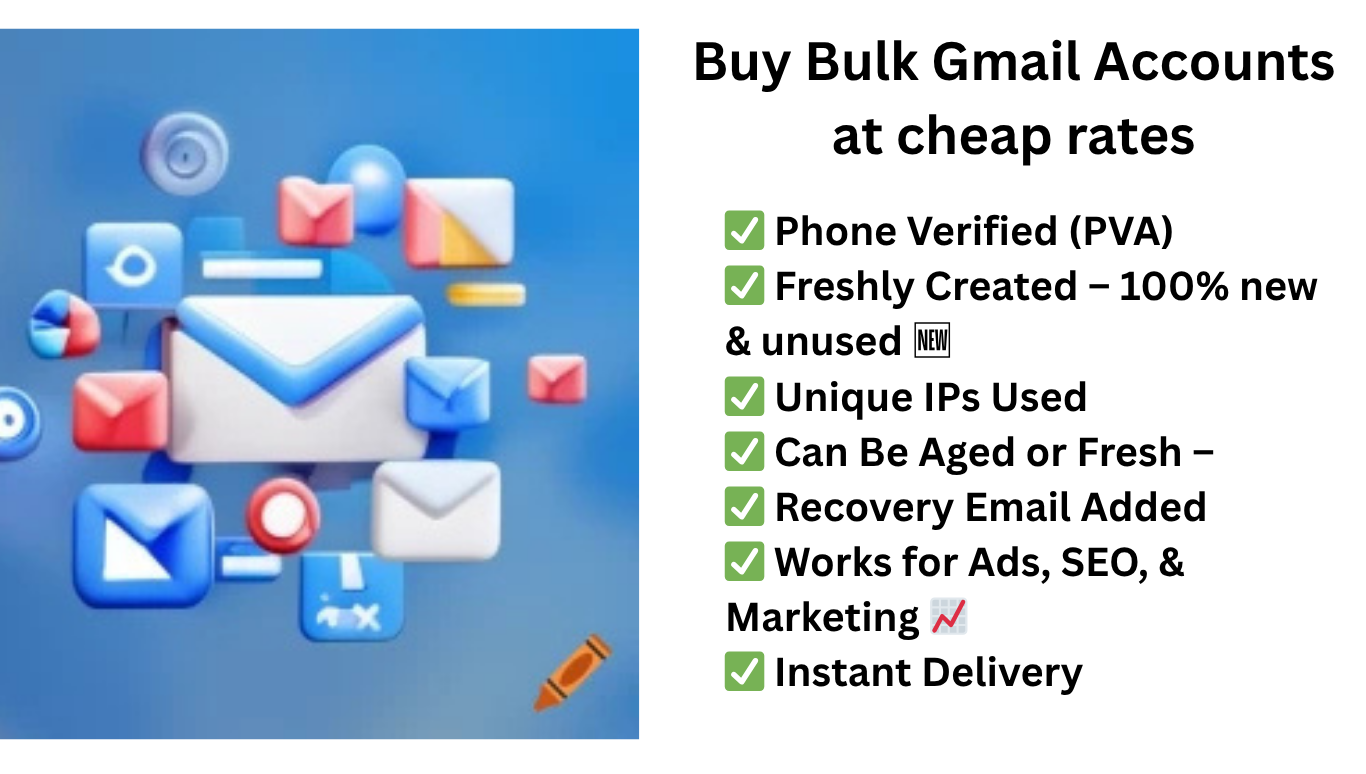 Buy Bulk Gmail Accounts at Affordable Rates