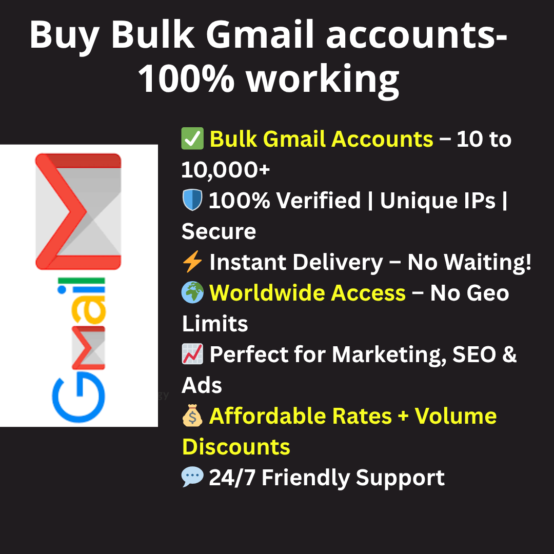 Buy Bulk Gmail Accounts at Affordable Rates