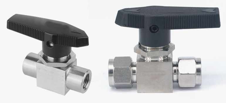 Válvulas de bola titanio Gr 2