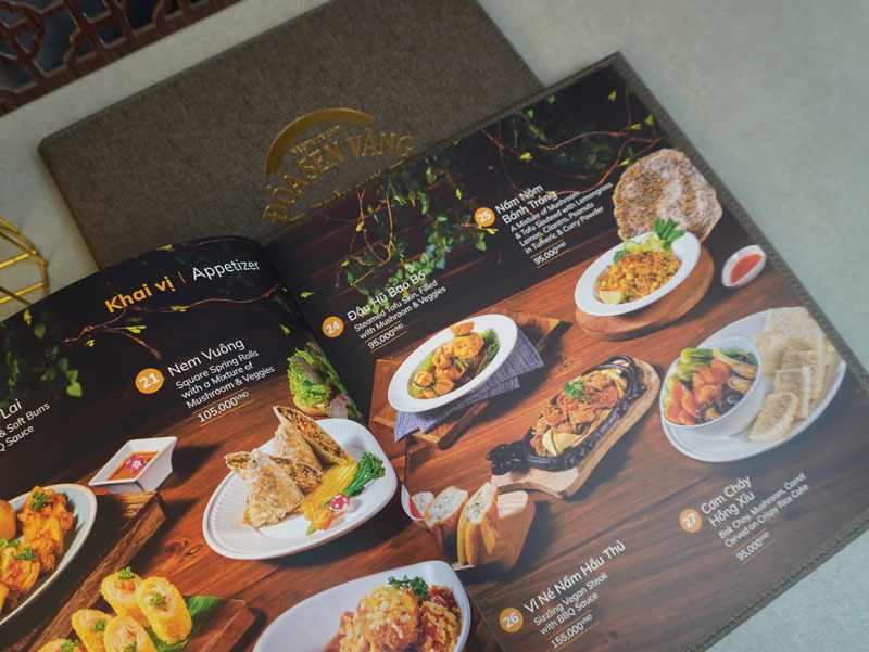 menu bìa da ép kim