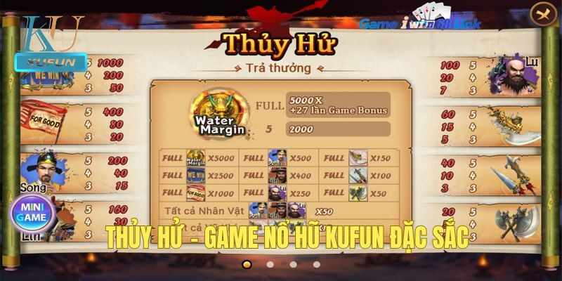 Thuy Hu – Tro Choi Slot Hap Dan Voi Muc Thuong Cao