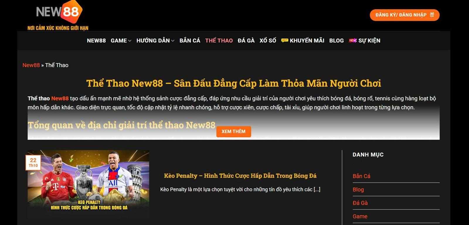 Vai trò của Thể Thao New88 trong việc kết nối người hâm mộ thể thao