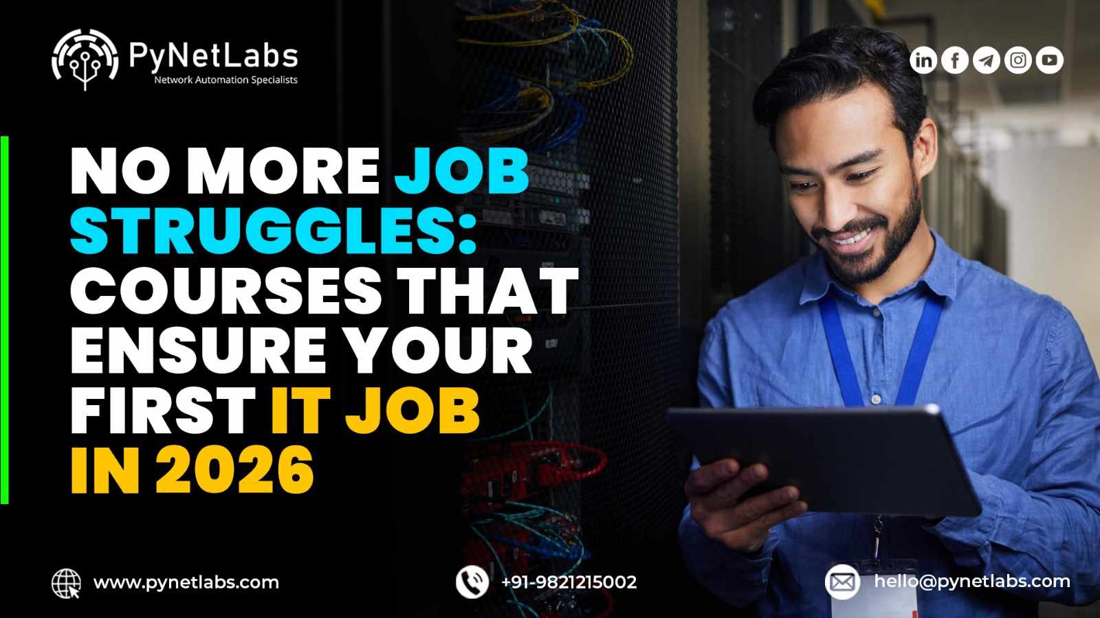 No More Job Struggles: Courses That Ensure Your First IT Job in 2026