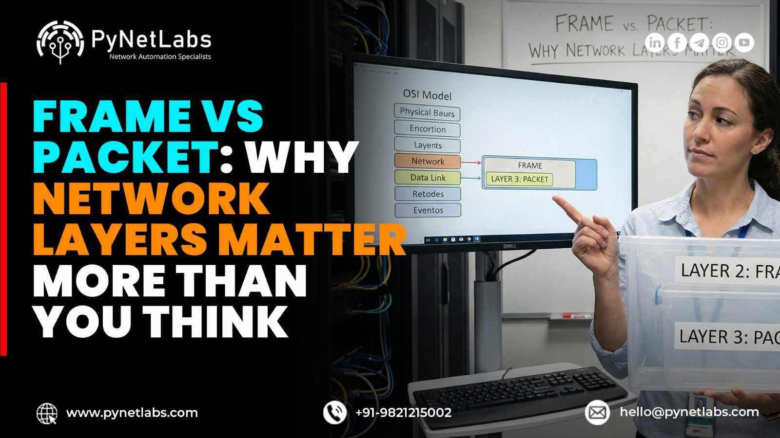 Frame vs Packet: Why Network Layers Matter More Than You Think