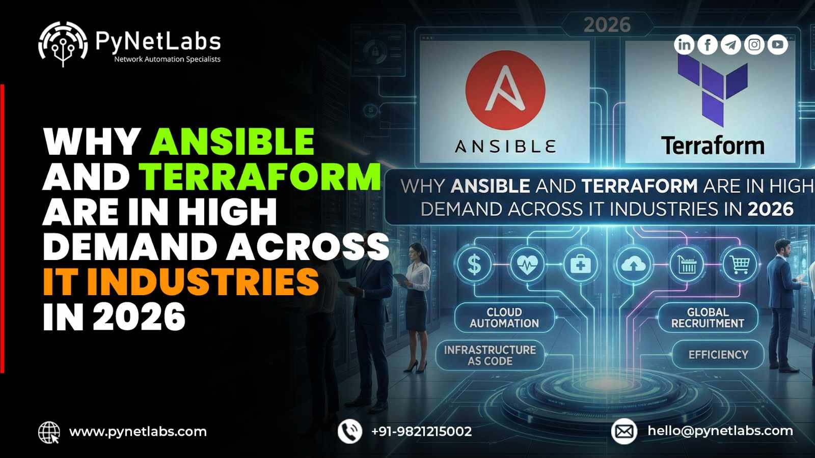 Why Ansible and Terraform are in High Demand Across IT Industries in 2026