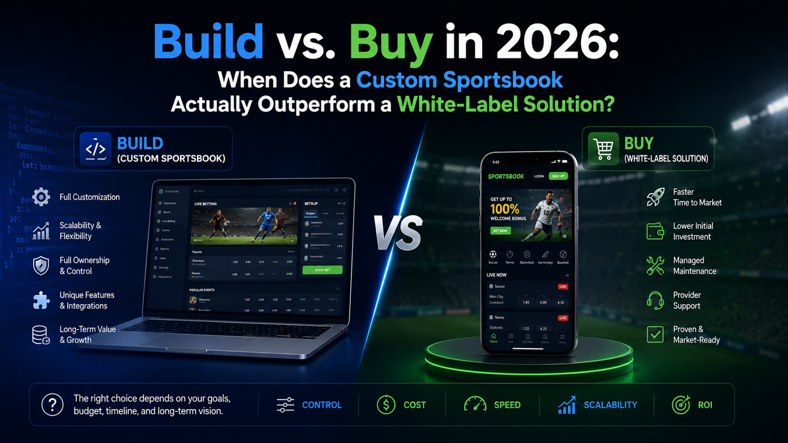 Custom Sportsbook vs. White-Label in 2026: Which Is the Better Choice?