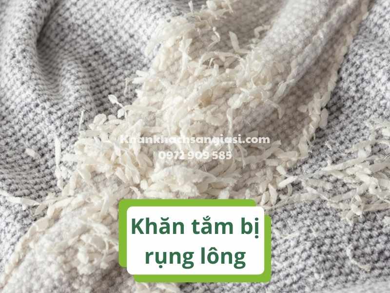 Cách xử lý khăn tắm bị rụng lông đơn giản HIỆU QUẢ