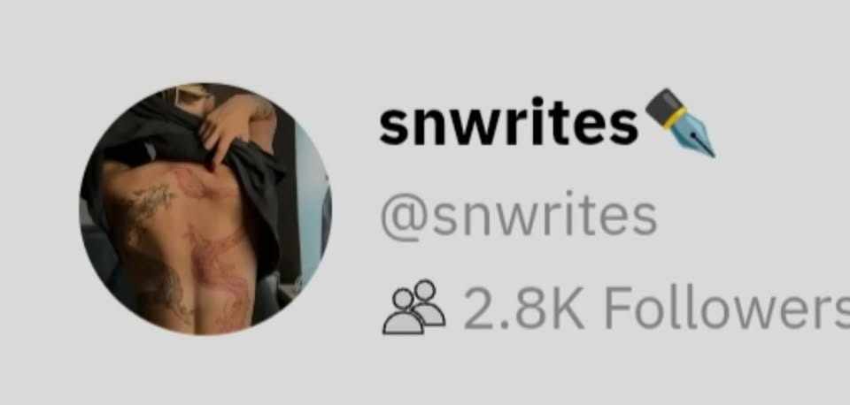 FIND SNWRITES HERE!!