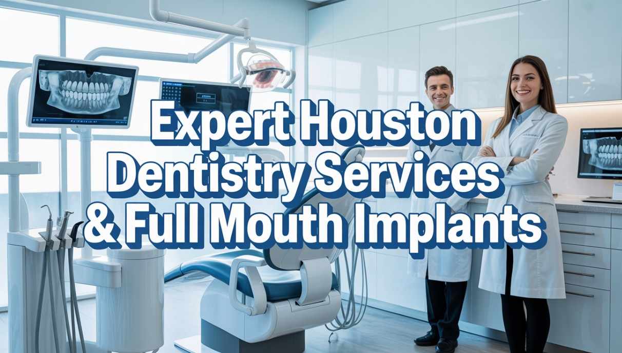 Expert Houston Dentistry Services & Full Mouth Implants