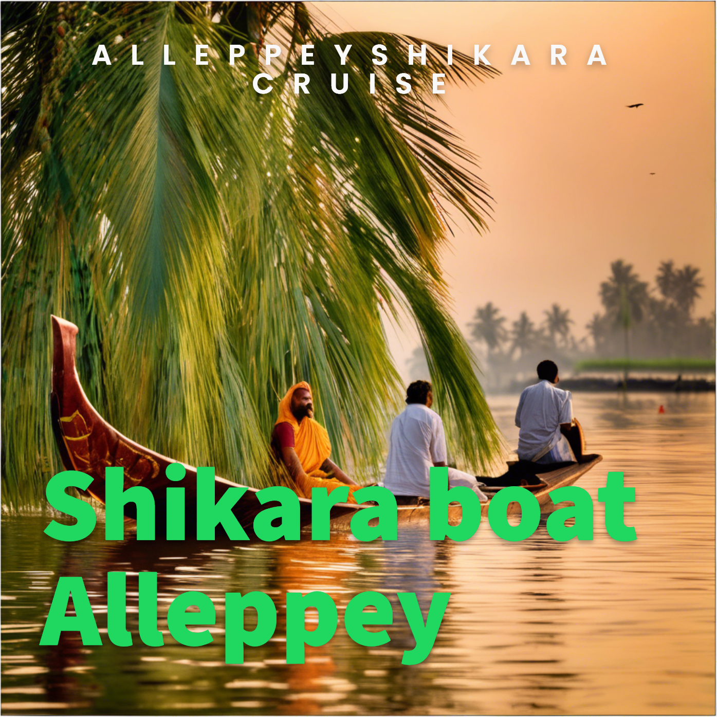 Shikara boat Alleppey