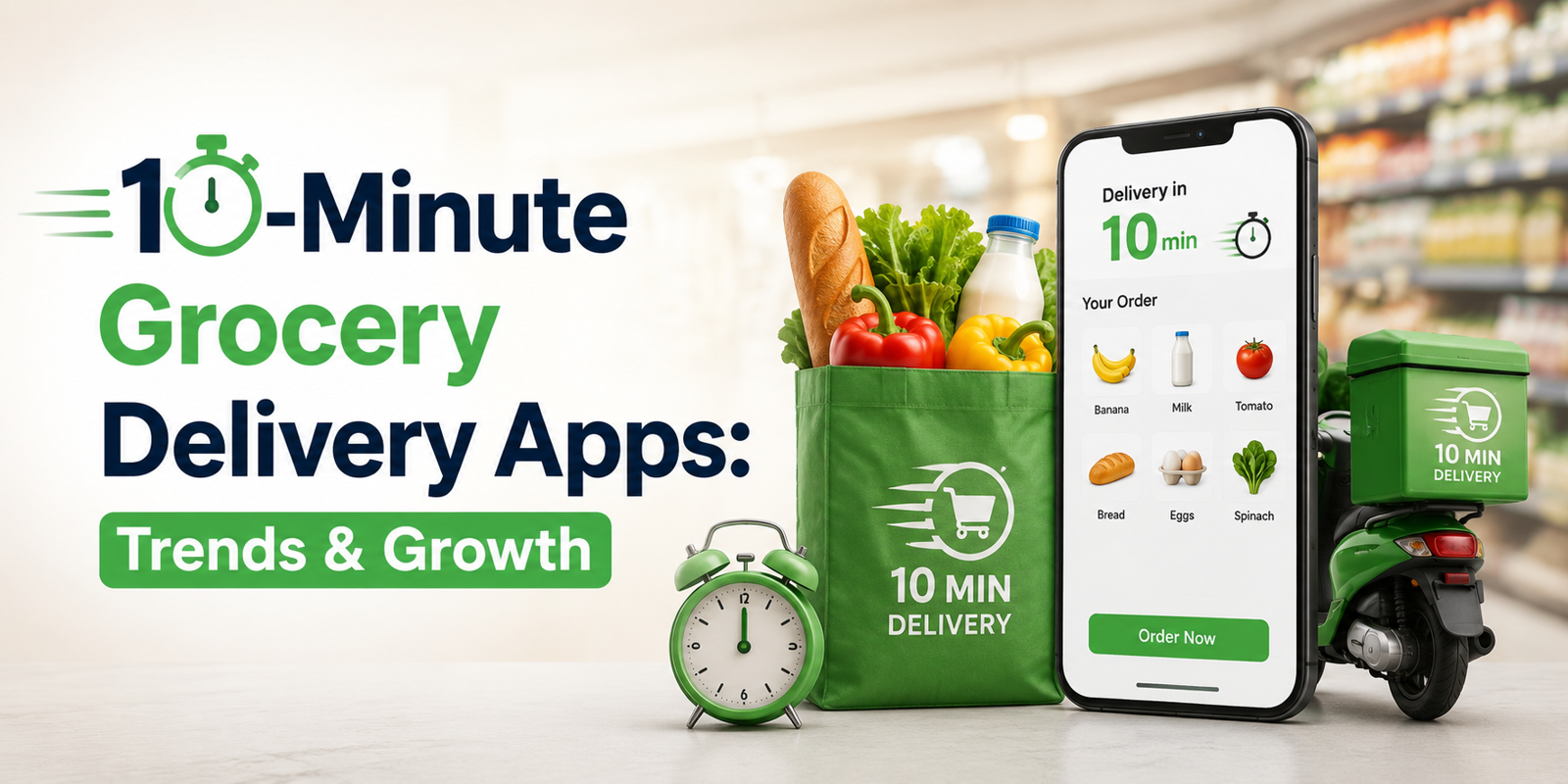 10-Minute Grocery Delivery Apps: Trends & Growth