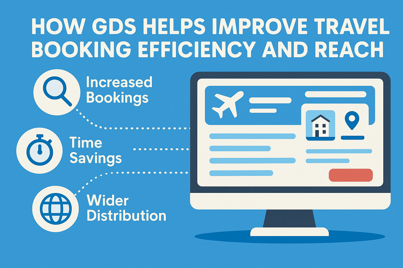 How GDS Helps Improve Travel Booking Efficiency and Reach