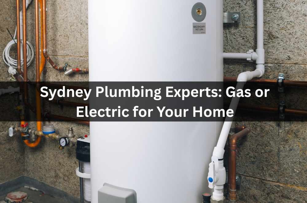 Sydney Plumbing Experts: Gas or Electric for Your Home