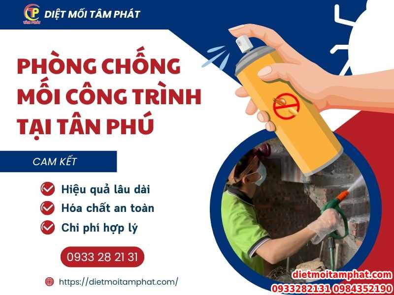 Công ty phòng chống mối công trình tại Tân Phú UY TÍN