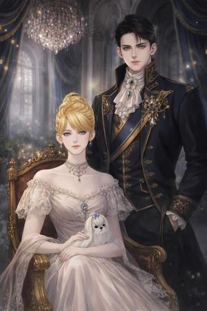 “First day as a queen.”